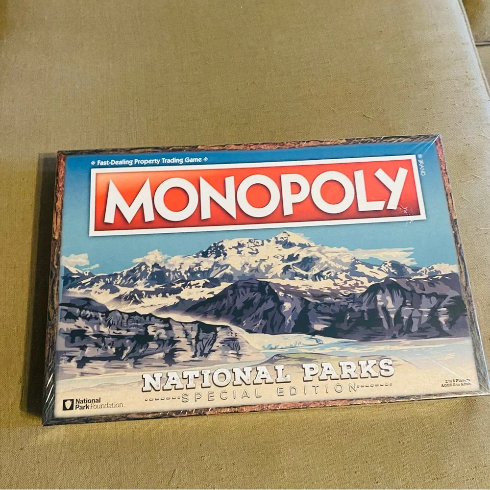 NIB SEALED Monopoly National Parks Special Edition Collectible Pieces